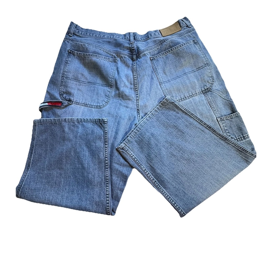 Tommy Hilfiger‎ Jean 40 X 26 Carpenter VTG Y2K Baggy Hip Hop Wide Leg
